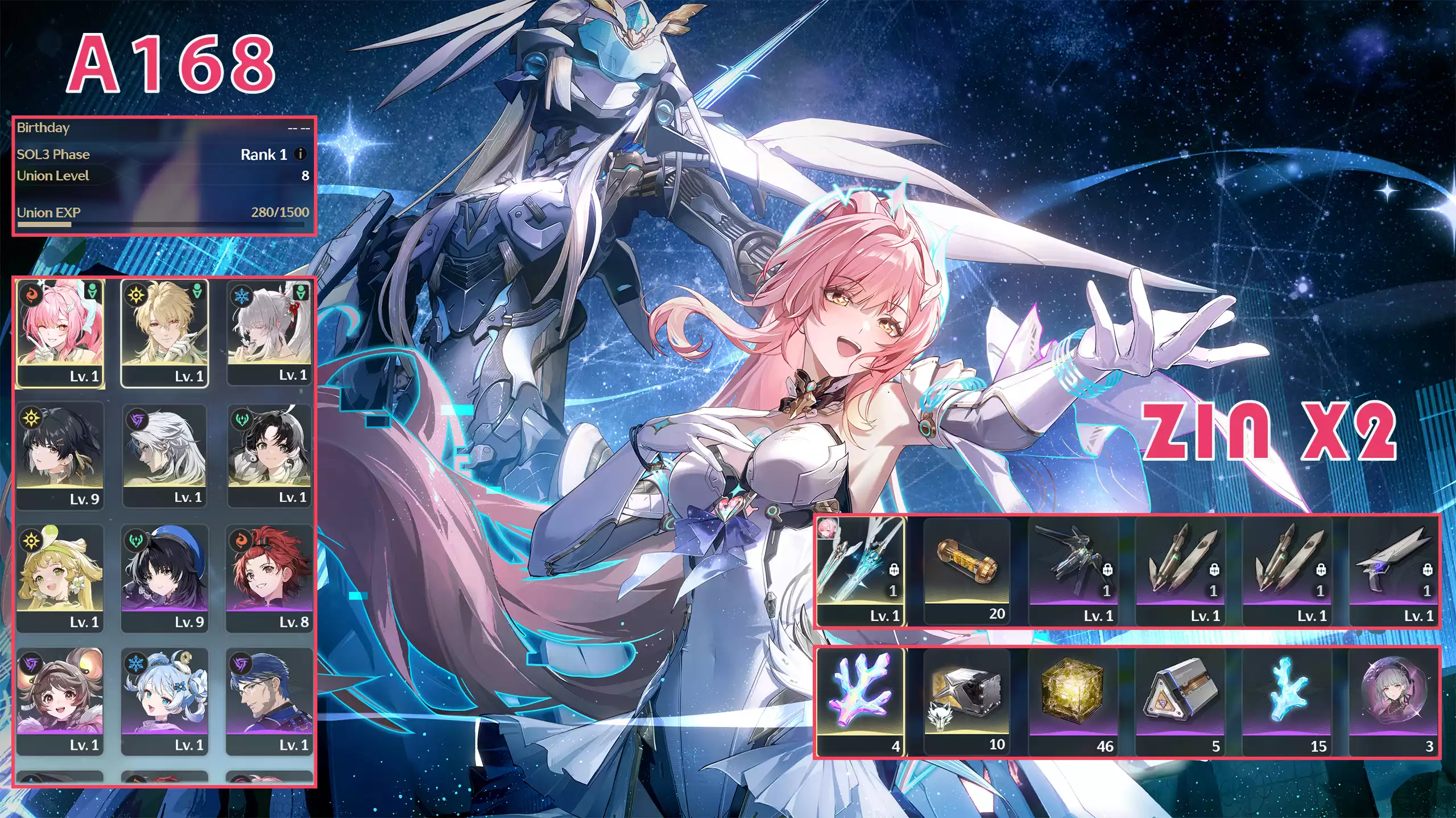 Aemeath C0R1 + Hiyuki C0 + Luuk C0